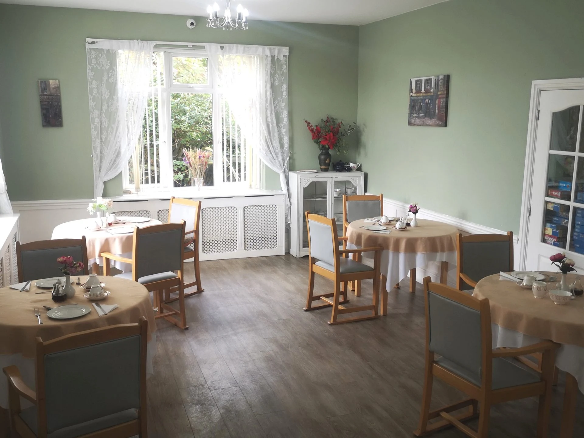 Littleover Nursing Home dining interior